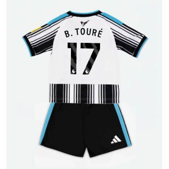 Newcastle United Bazoumana Toure #17 Maglia Gara Casa Repliche 2026-27 Bambino Maniche Corte